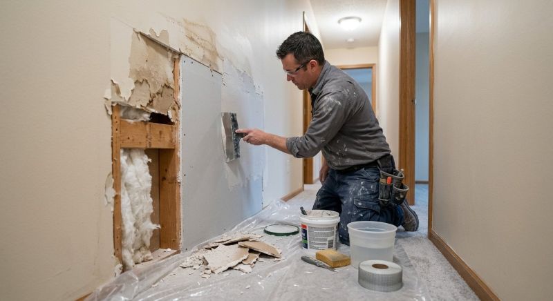 Fix Wall Damage Quickly