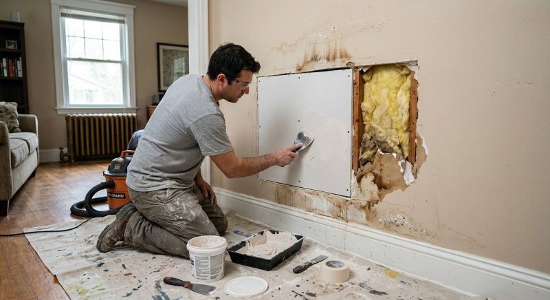 Fix Wall Damage Quickly