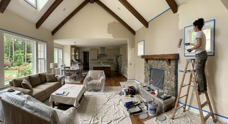 Painting Multiple Rooms Efficiently