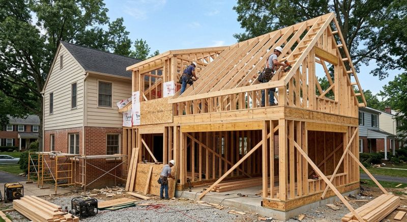 Structural Framing For Home Additions