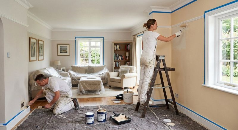 Painting Multiple Rooms Efficiently